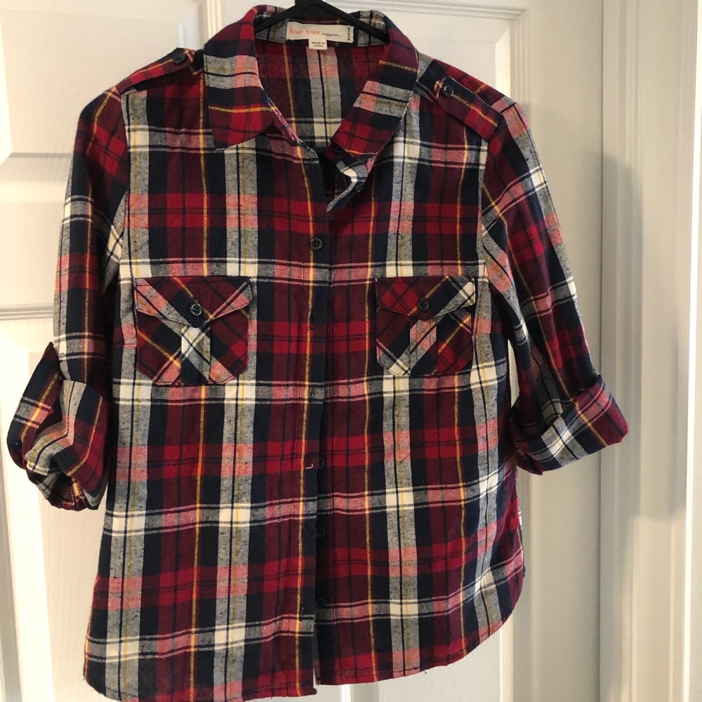 Stylish button-down.